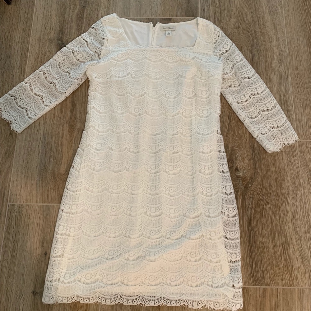 COPY - White lace dress